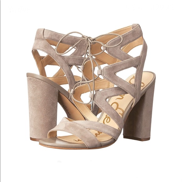 Sam Edelman Shoes - Sam Edelman yardley gray suede heels